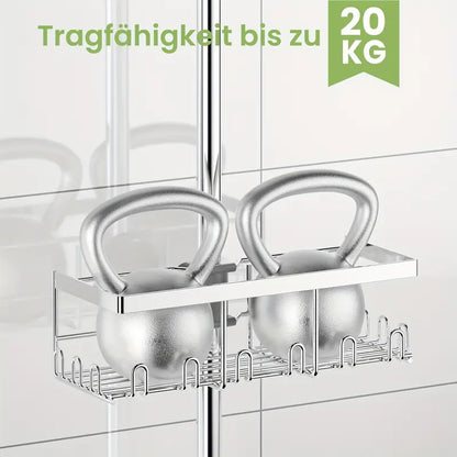 Shower Caddy No Drilling Required White